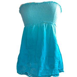 Ombre Blue Tube Top